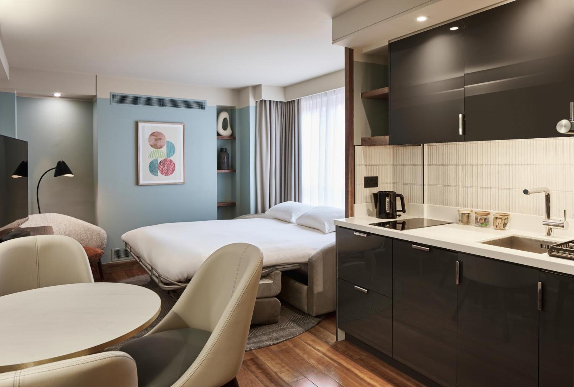 Master Farringdon Apartman London Szoba fotó
